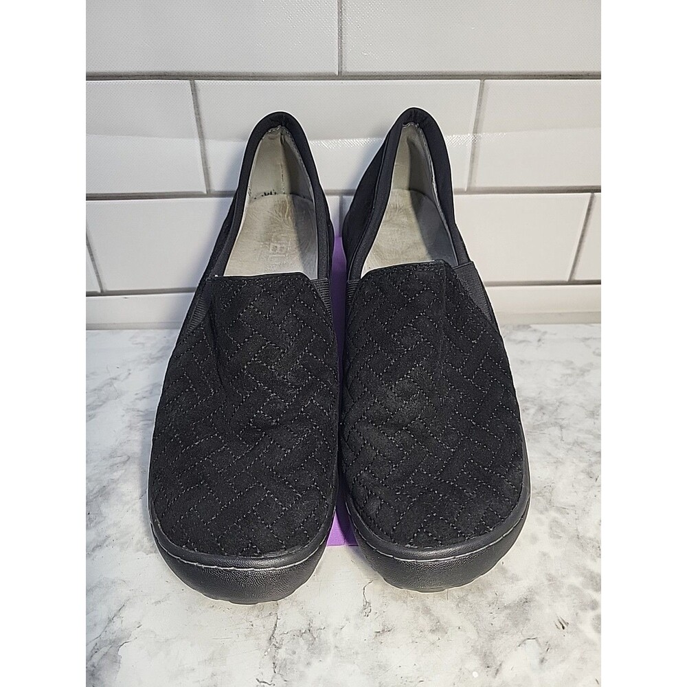 Jambu Womens Size 9.5M Casual Black Loafers Shoes Comfy GrannyCore *READ